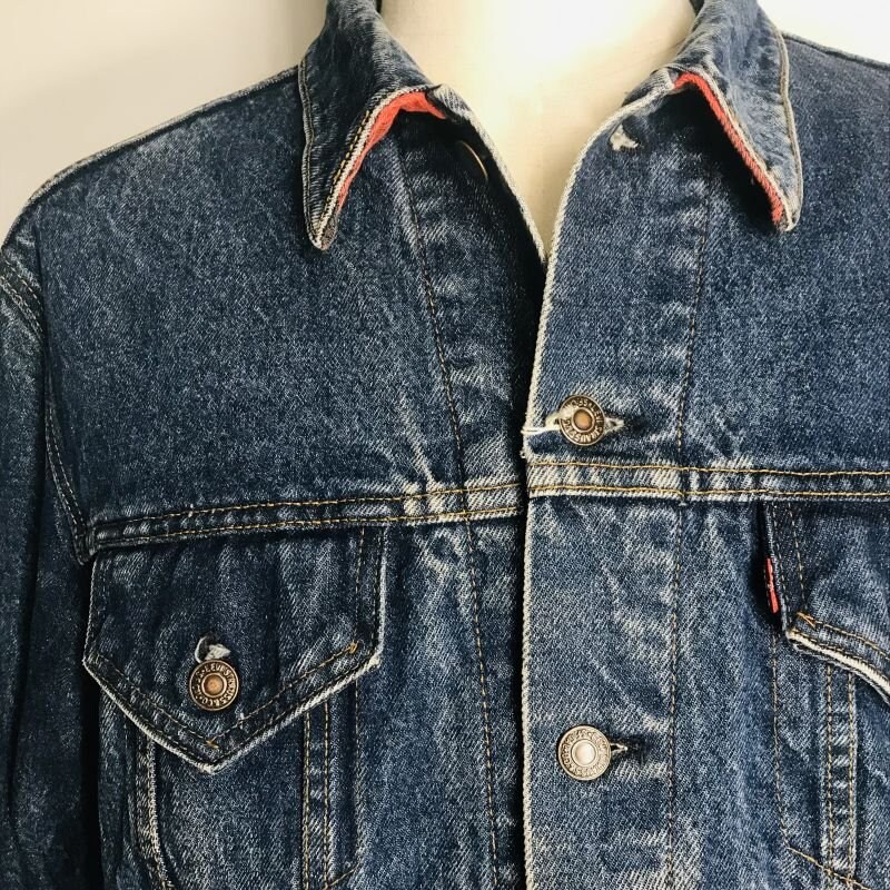 高ポイント】リーバイス デニムジャケット メンズL アメリカ製