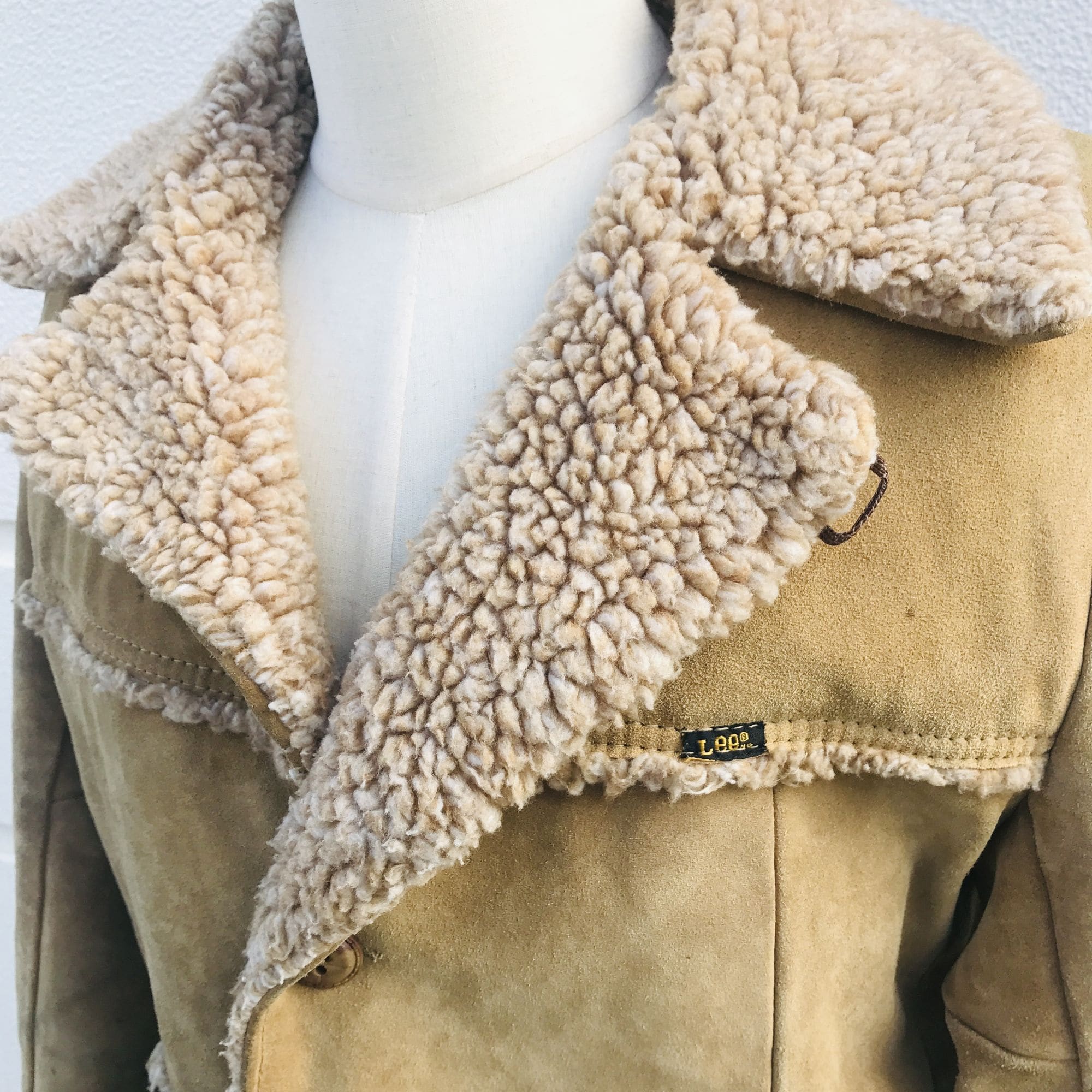 高ポイント】80年代 メンズM Lee スエードランチジャケット