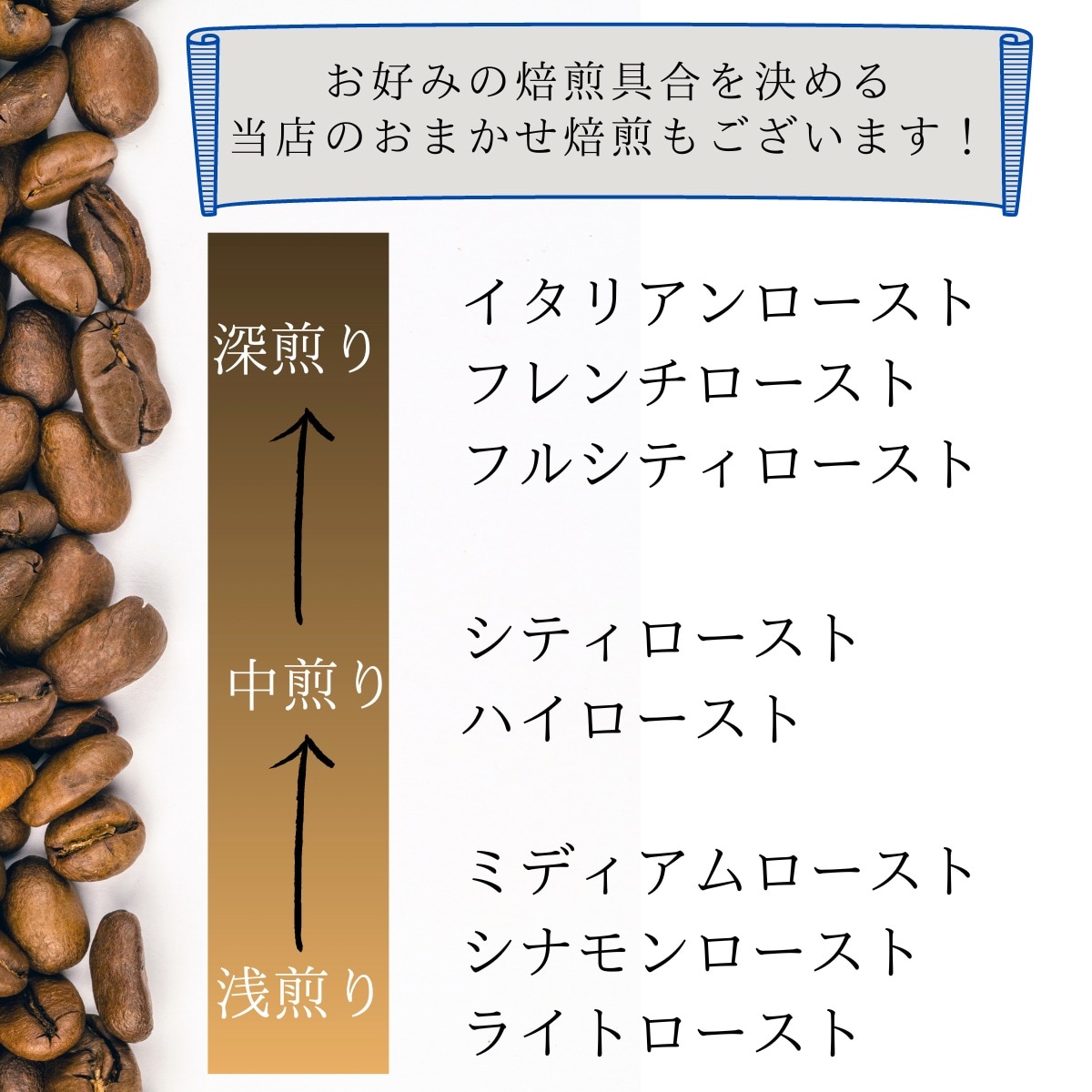 注文後焙煎珈琲】コロンビア・スプレモ 生豆時240g 焙煎後約200g