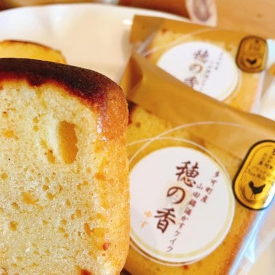 五つ星兵庫選定【酒米の王様】山田錦の酒かすケイク　穂の香（5個入り）