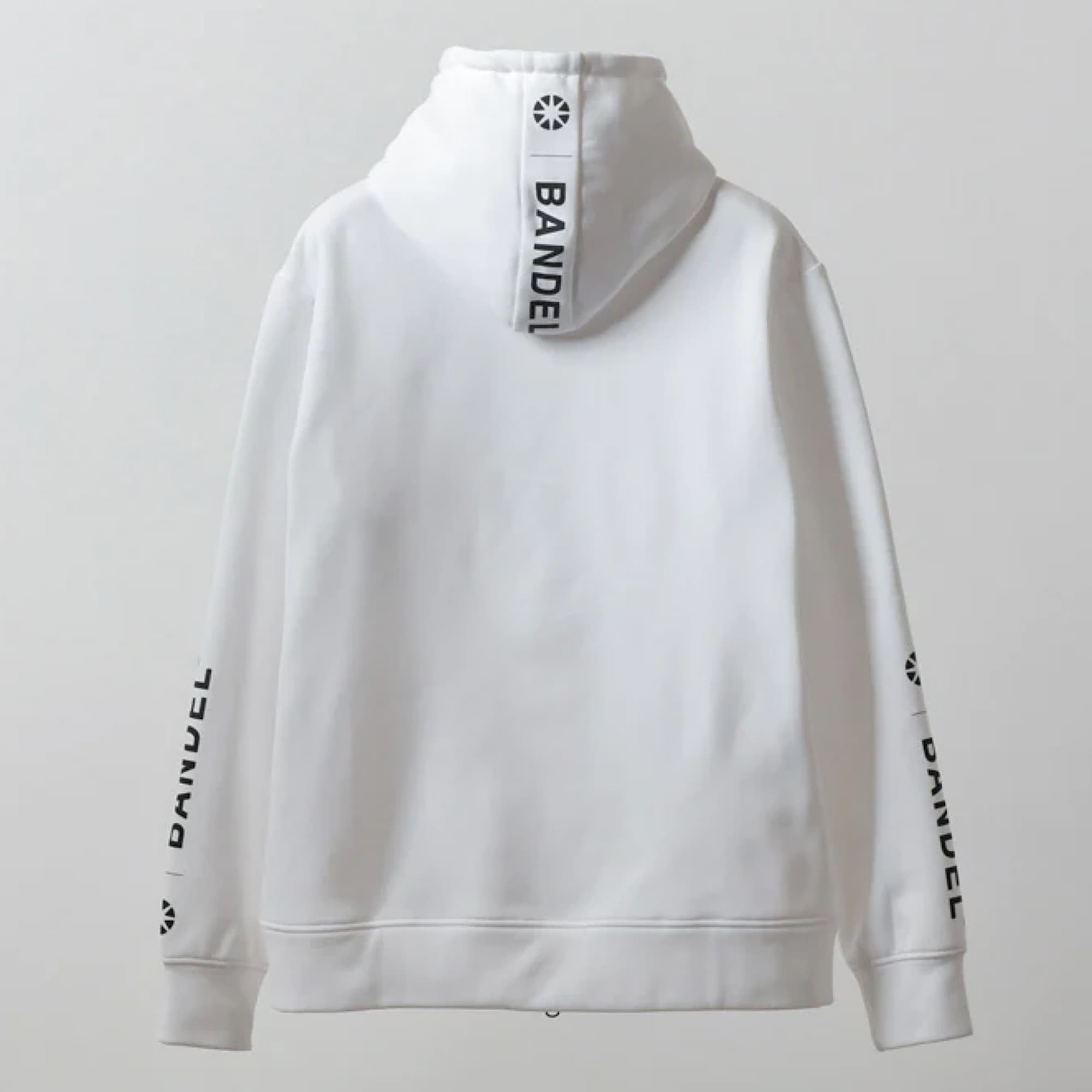◆新品現品限り◆バンデルゴルフレディースフルジップパーカー BANDEL BASIC FULL ZIP PARKA LADIES WHITE バンデル ベーシック