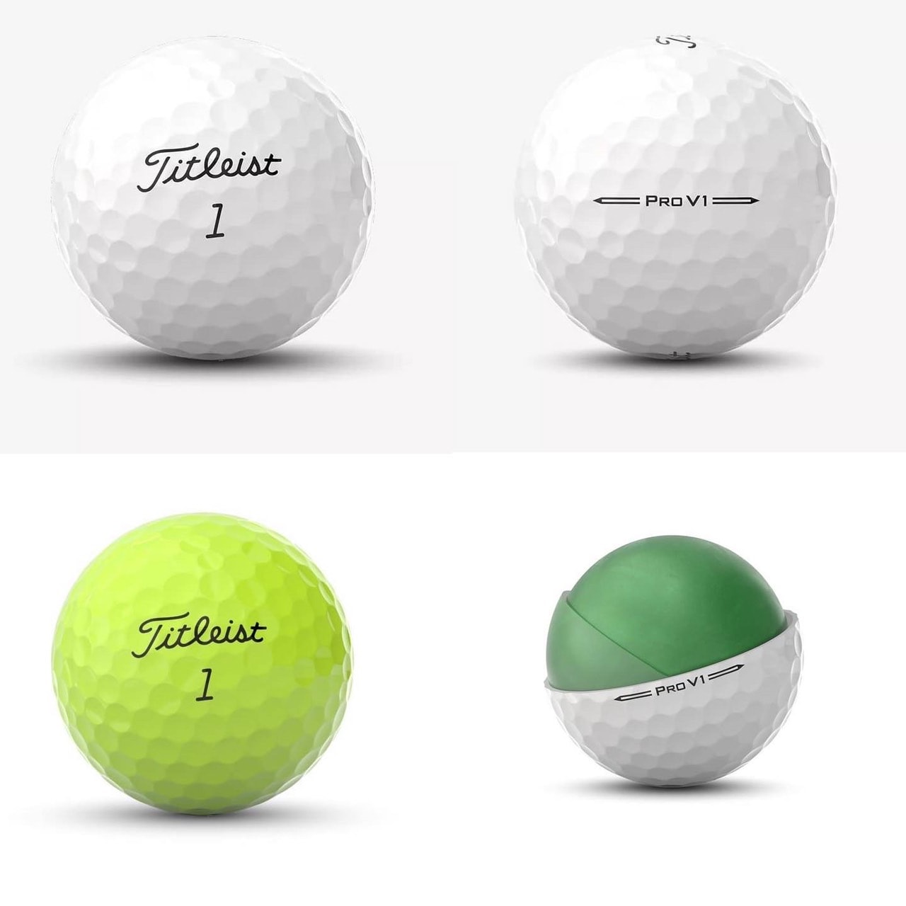 値下げ】Titleist PRO V1 ホワイト ハイナンバー（NO.5〜8）／マークダウン