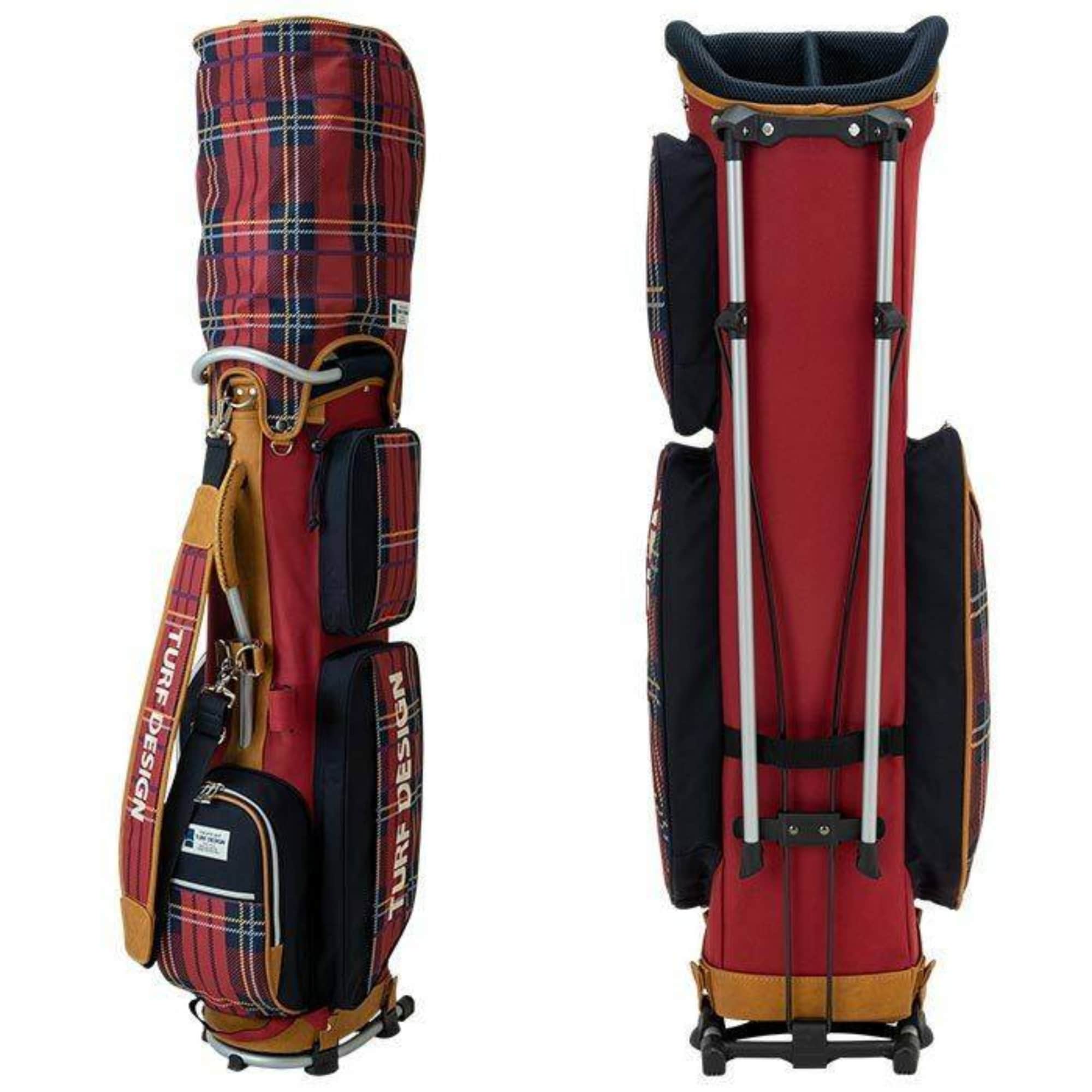 TURF DESIGN スタンドキャディバッグ TDSCB-2372 2023新作
