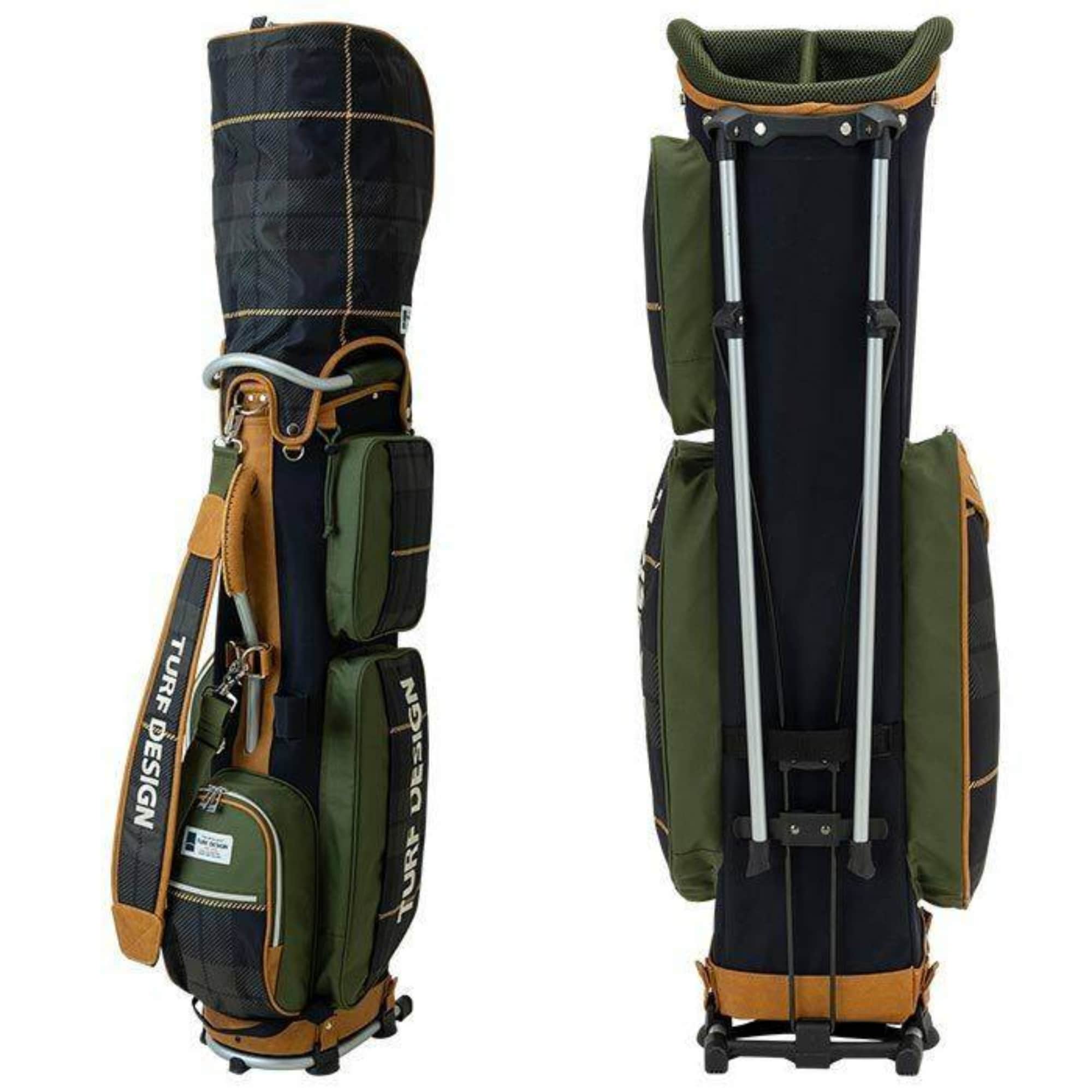 TURF DESIGN スタンドキャディバッグ TDSCB-2372 2023新作