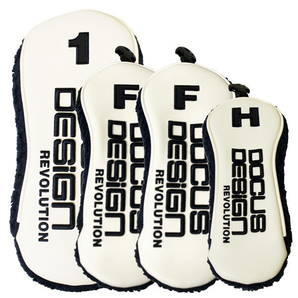 DOCUSキャディバッグ(ヘッドカバー付) DCC756S WH/NV ドゥーカス