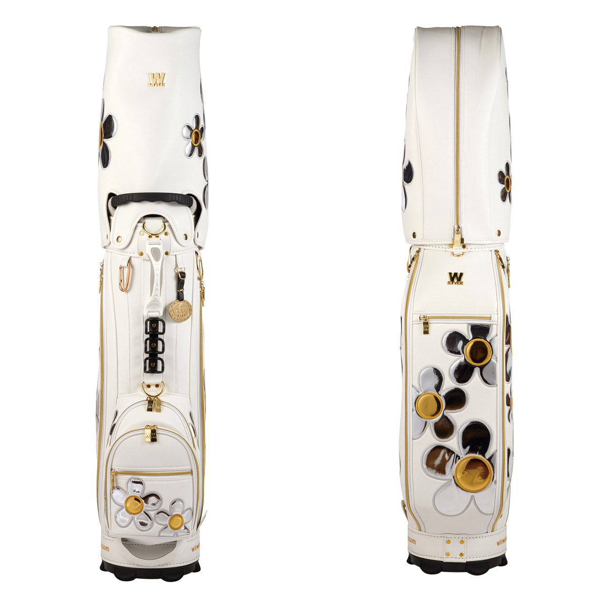 WINWIN STYLE DAISY CART BAG GOLD Version WHITE/PINK / ウィンウィン