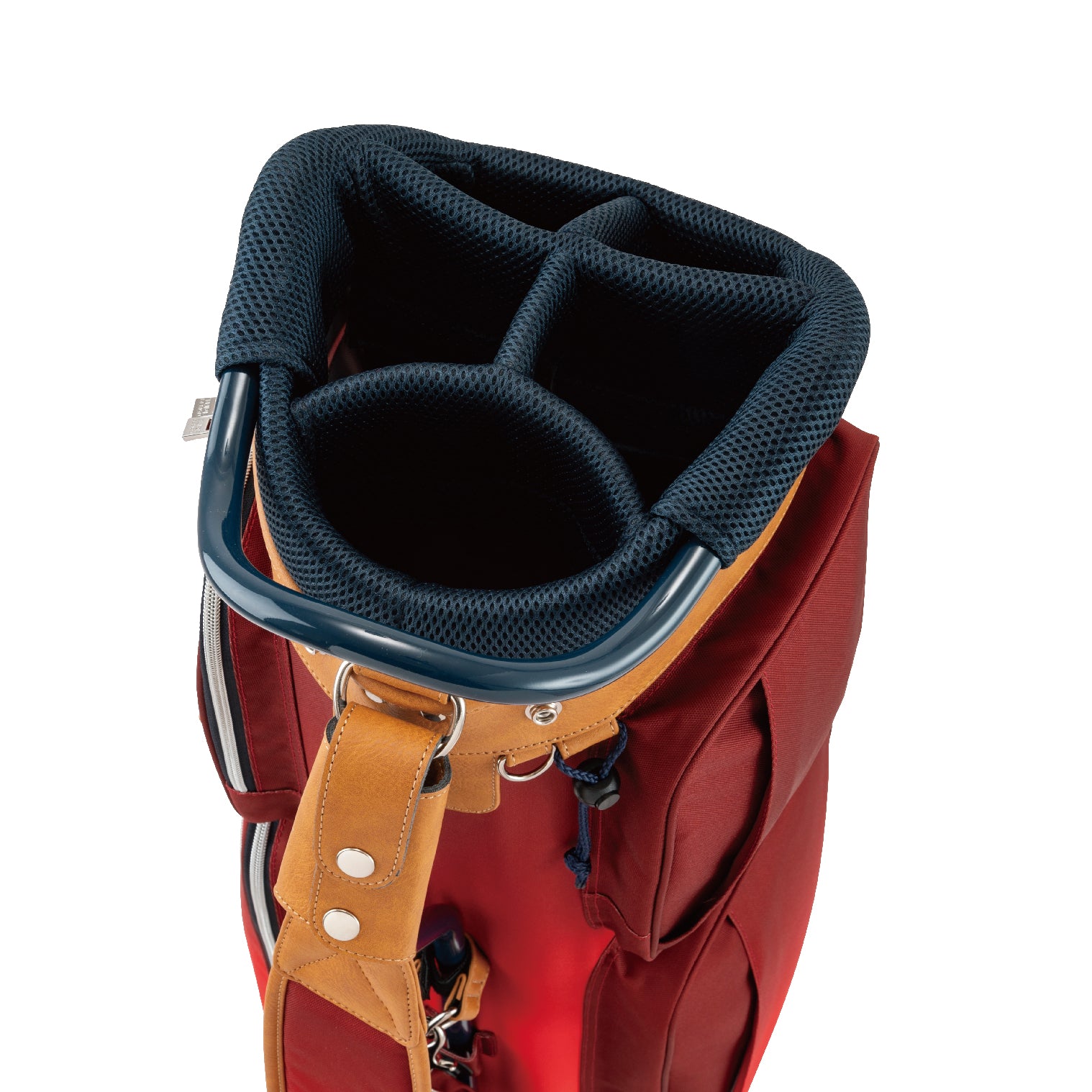 TURF DESIGN キャディバッグ レッド 2024 TDCB-BD70｜ターフデザイン