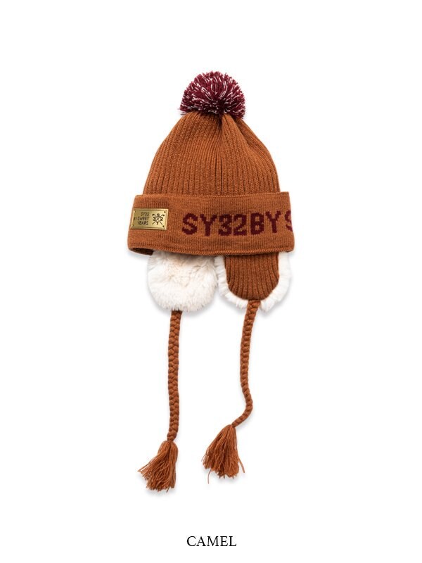 SY32 BONBON FLIGHT KNIT CAP WOMEN'S ／ボンボン フライト ニット