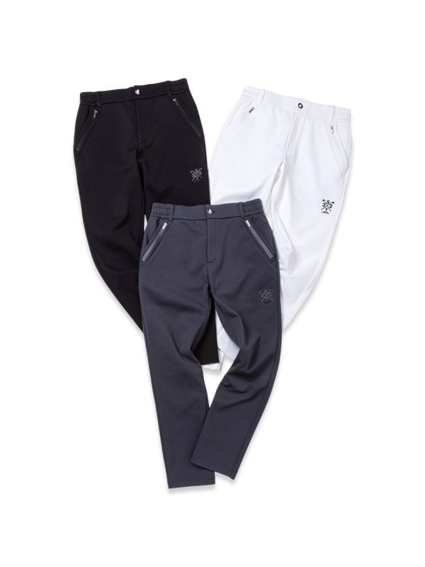 SY32 裏起毛 ストレッチ ブラッシュピンストライプパンツ SYG-23A47