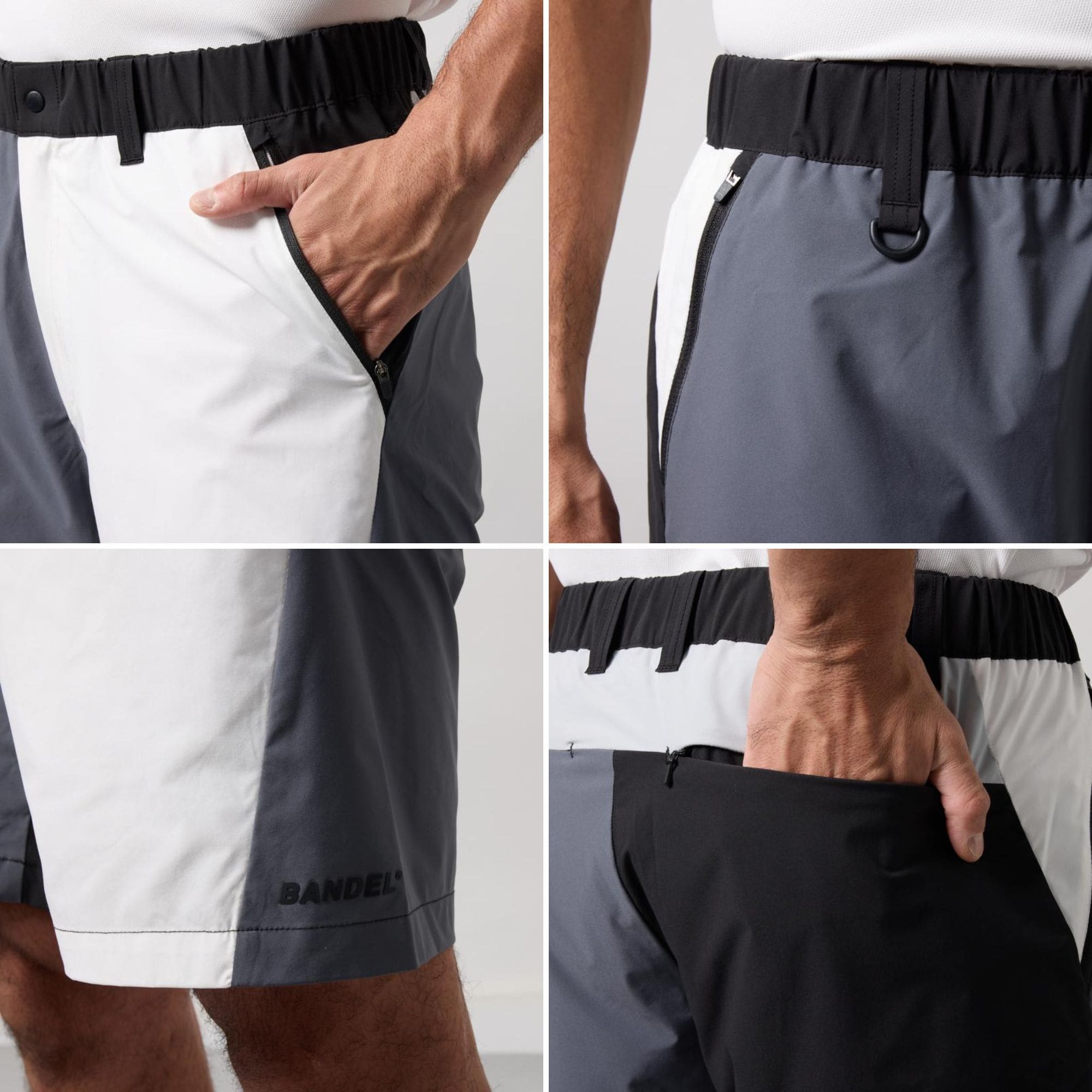 BANDEL MULTI COLOR SWITCH SHORT PANTS ― バンデル マルチカラー