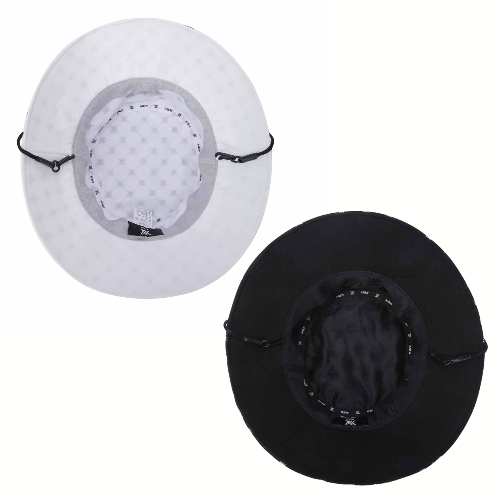 ANEW GOLF UNI MONOGRAM PATTERN BUCKETHAT ― アニューゴルフ ユニ