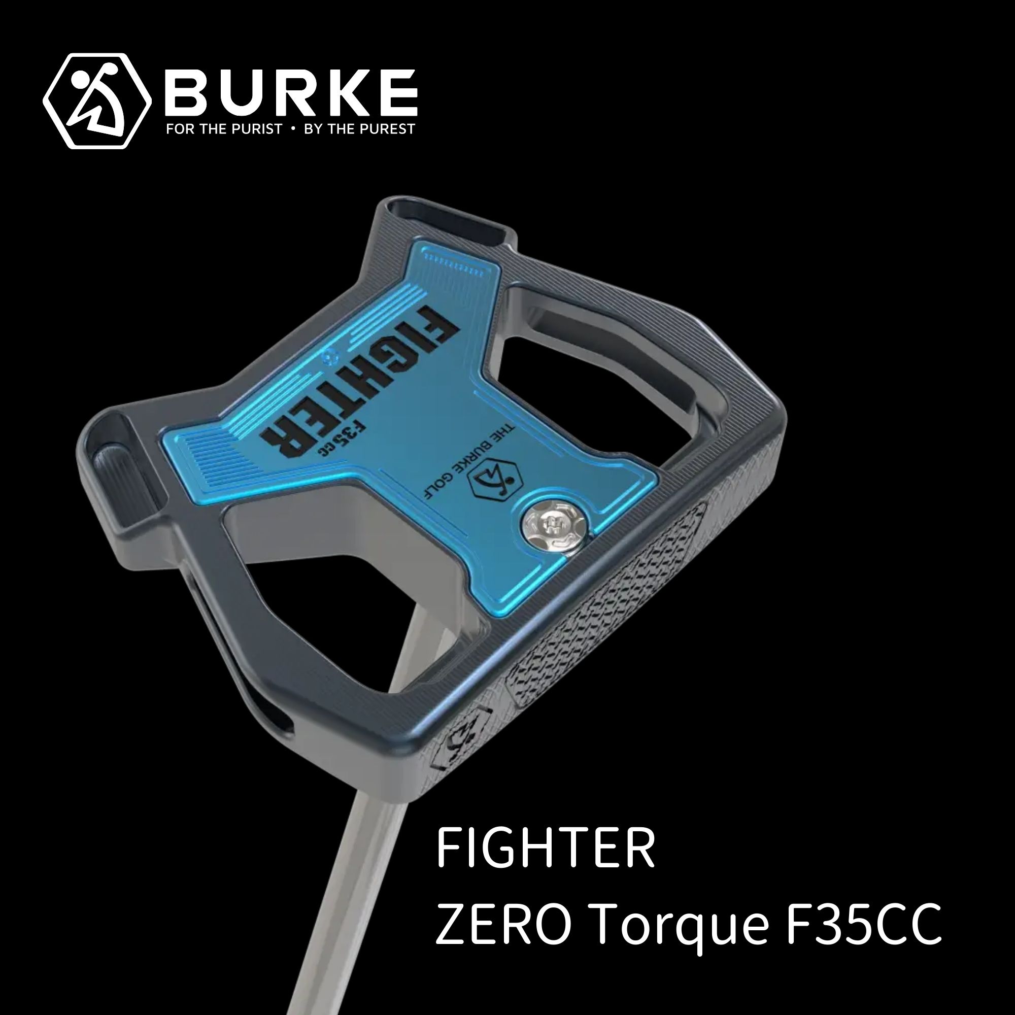BURKE PUTTER FIGHTER ZERO Torque F35CC ― バークゴルフ パター