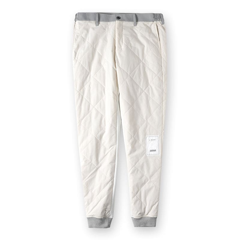 BANDEL x MUTAダイヤモンドキルトパンツ ブラック XL BANDEL x muta DIAMOND QUILT PANTS―バンデル×ムータ ダイヤモンド