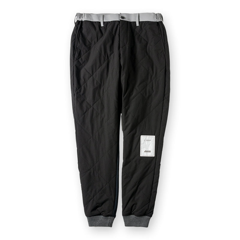新品タグ付き　muta ムータ　パンツ　黒　XL パンツ　防寒　キルティング BANDEL x muta DIAMOND QUILT PANTS―バンデル×ムータ ダイヤモンド
