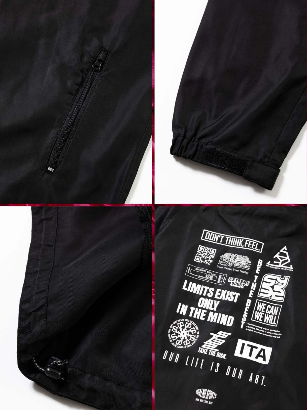 SY32 MULTI LOGO WINDBRAKER―エスワイサーティートゥー マルチ ロゴ