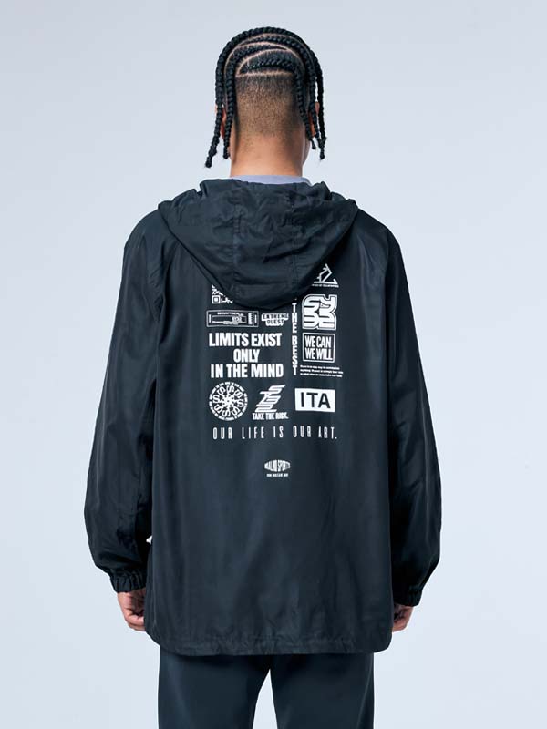 SY32 MULTI LOGO WINDBRAKER―エスワイサーティートゥー マルチ ロゴ