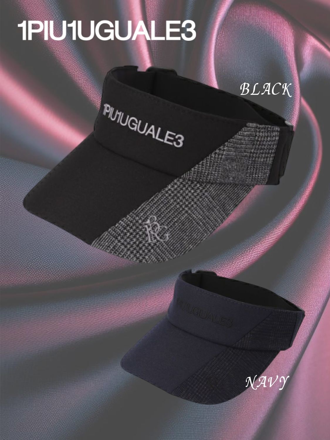 1PIU1UGUALE3 113 GOLF VISOR (GRG491-GPU017)―ウノピュウウノウグァー