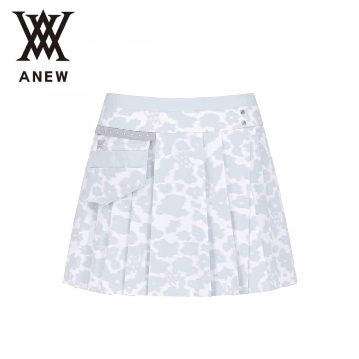 ANEW GOLFスカートM ANEW GOLF WOMEN FA PLEATED HALF PANTS―アニューゴルフ ウィメンズ FA