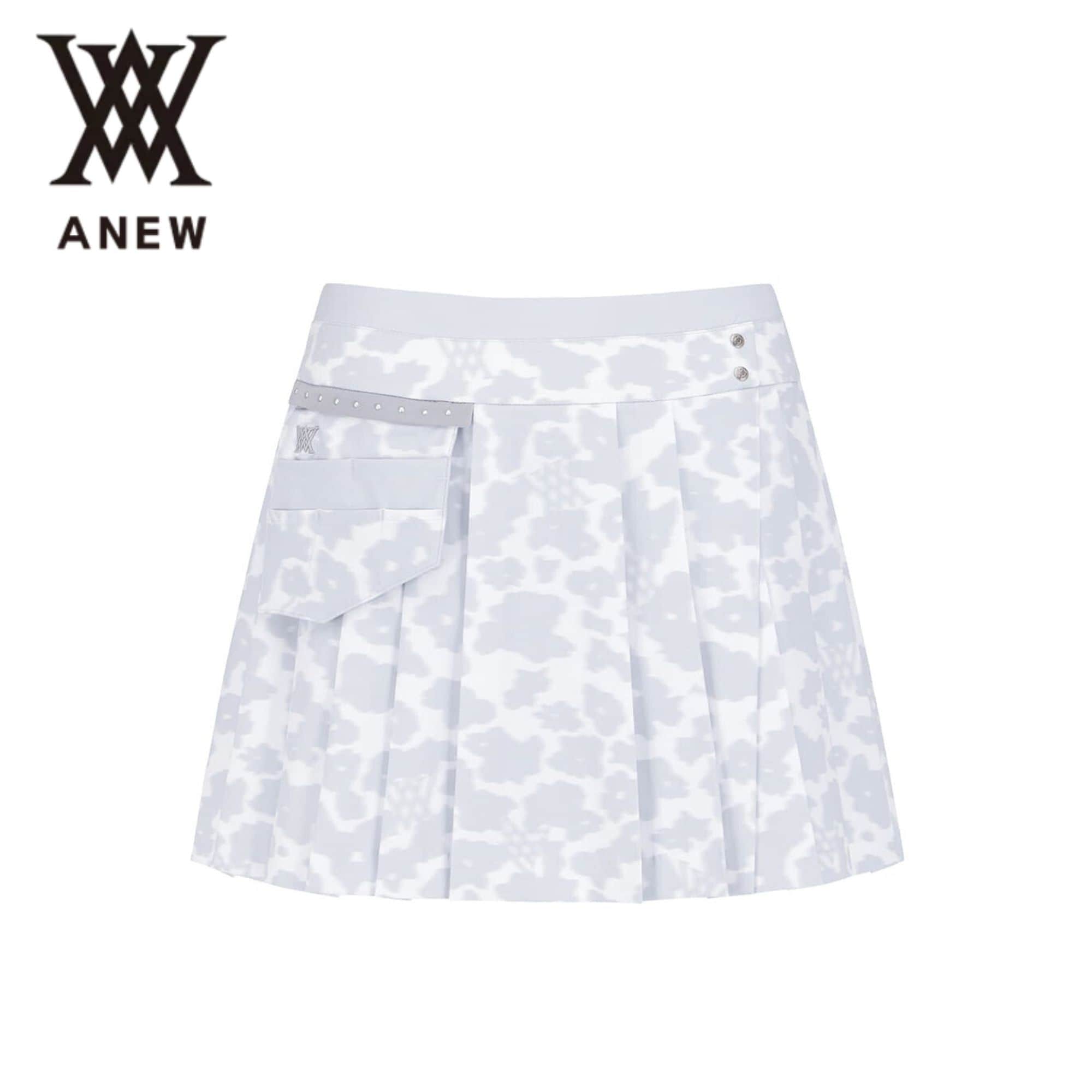 ANEW GOLF WOMEN FA PLEATED HALF PANTS―アニューゴルフ ウィメンズ FA