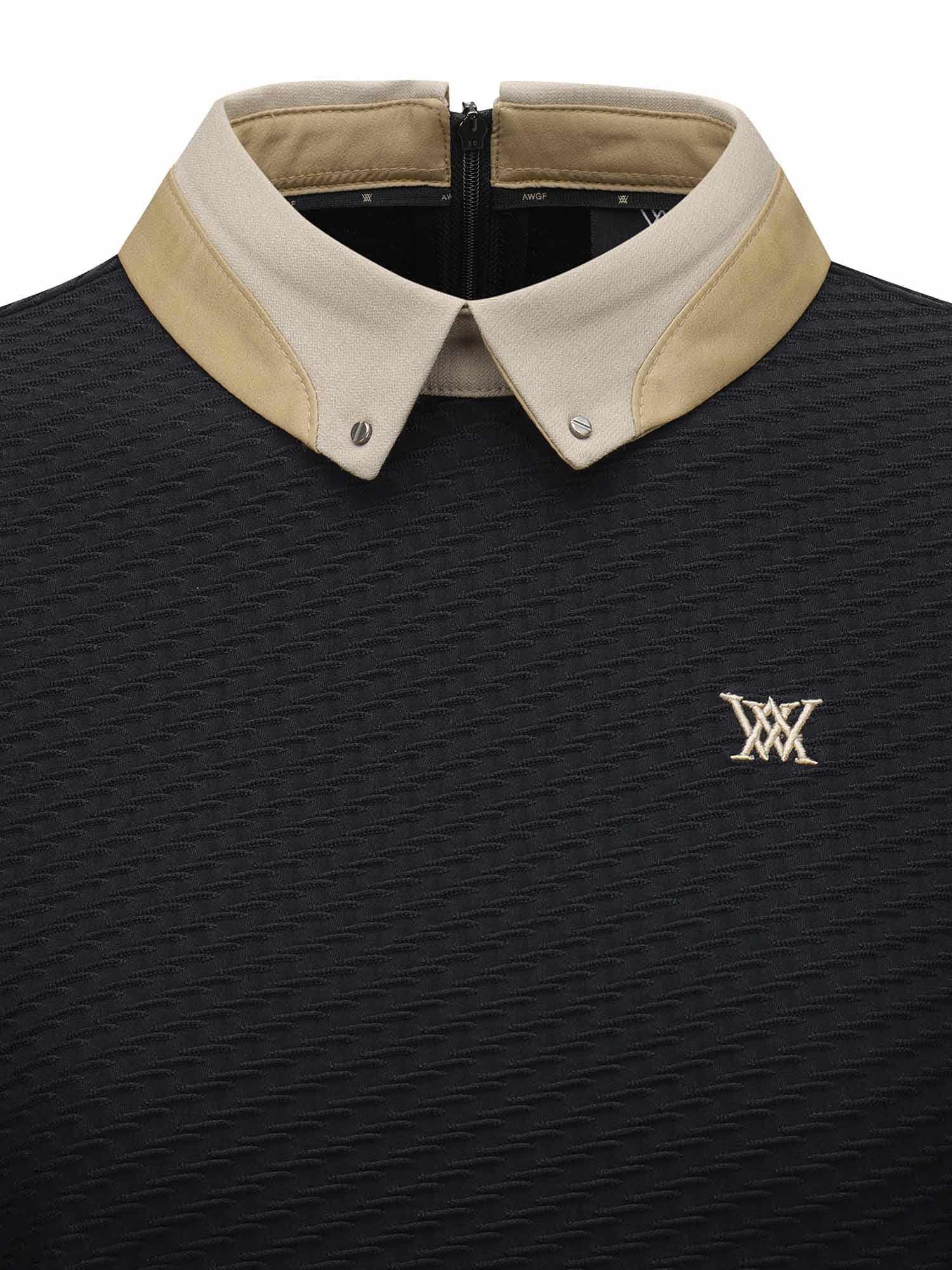 ANEW GOLF WOMEN FA BACK ZIP LONG T-SHIRT―アニューゴルフ ウィメンズ