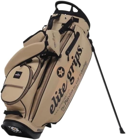 値下★美品限定品★お洒落カッコいいelite grips キャディバッグ10.5 elite grips（エリートグリップ） elite grips 2025年 100本限定 軽量