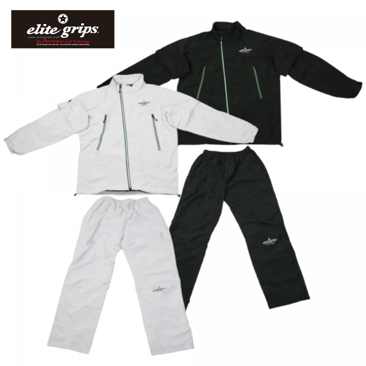 elite grips smart silhouette rain wear stand collar unisex 2026年