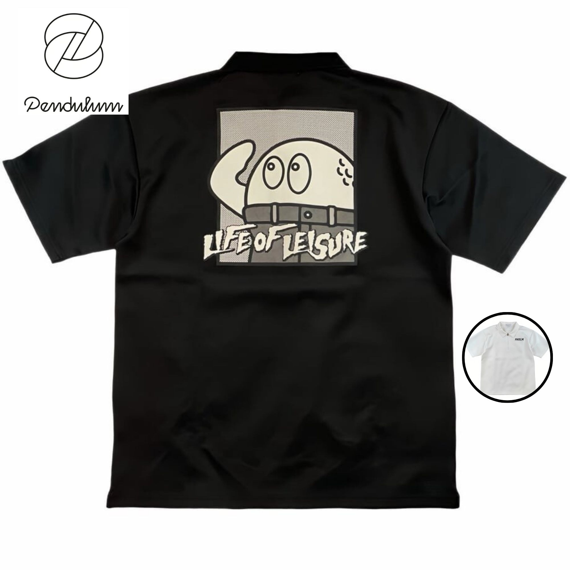 pendulum ゴルフウェア Pendulum PNDLM AWESOME GOLF BOY POLO UNISEX ― ペンデュラム
