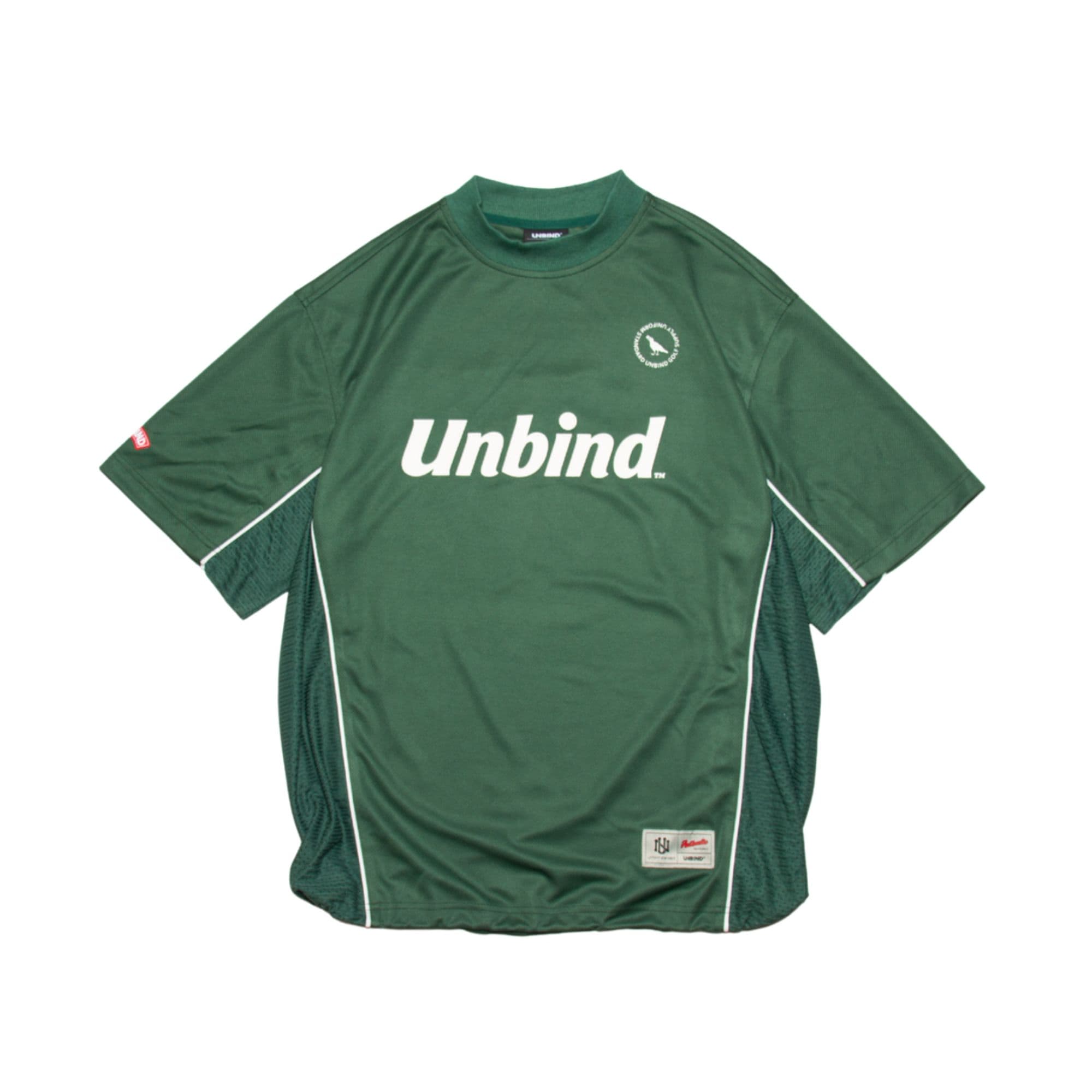 UNBIND PIPING LANDED MOCK SHIRT ― アンバインド パイピング