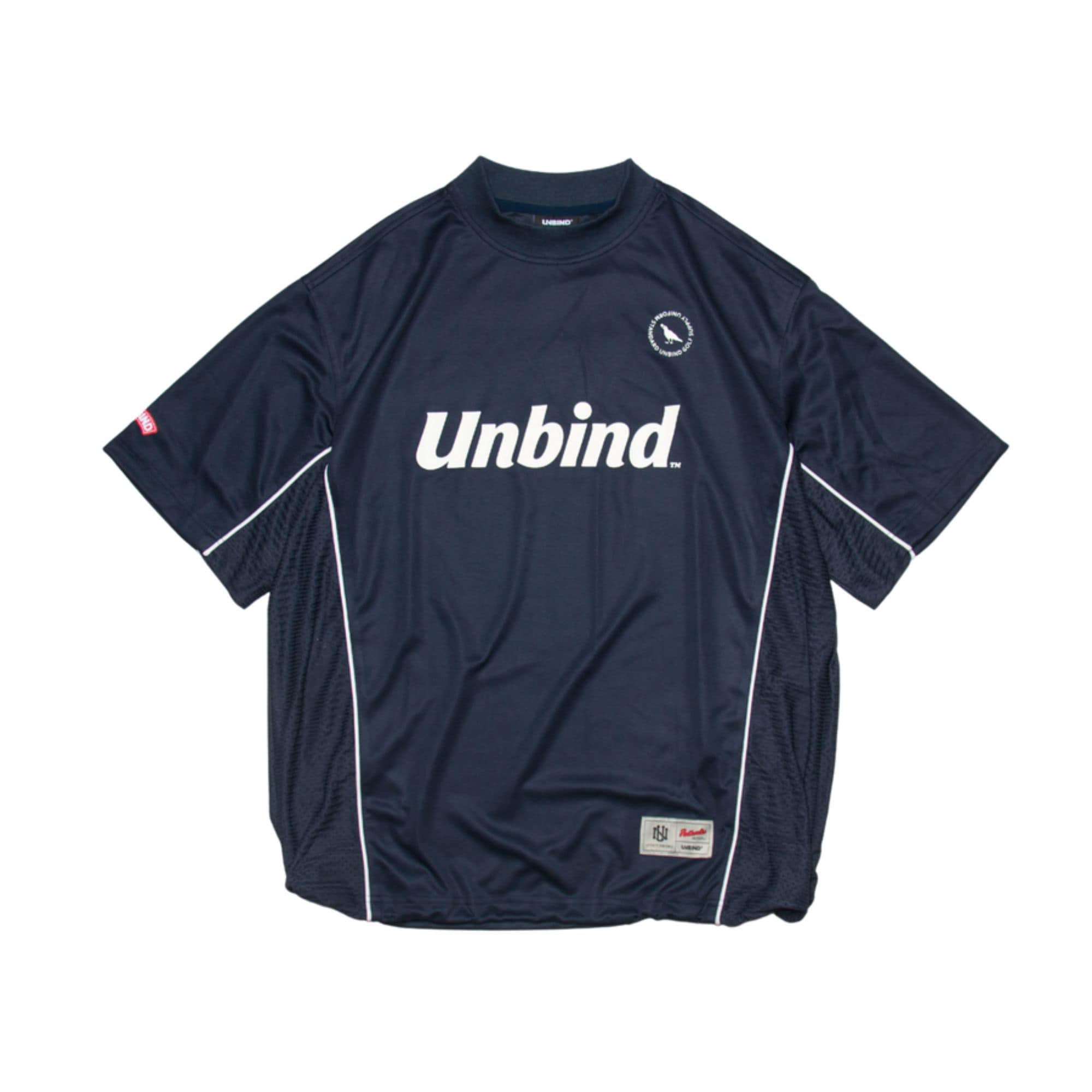 UNBIND PIPING LANDED MOCK SHIRT ― アンバインド パイピング