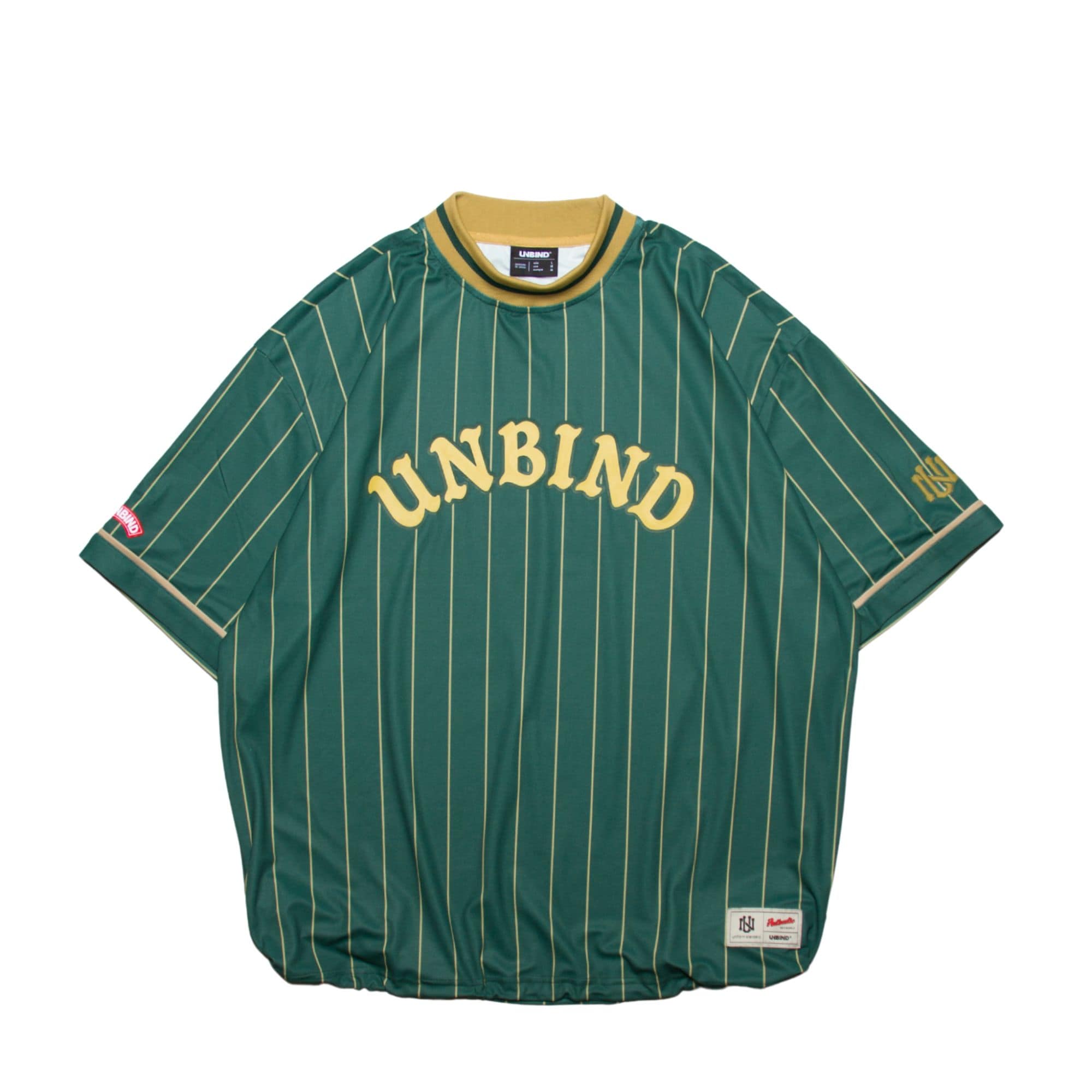 PINSTRIPE DRY MOCK SHIRT ― ピンストライプ ドライ モック ネック