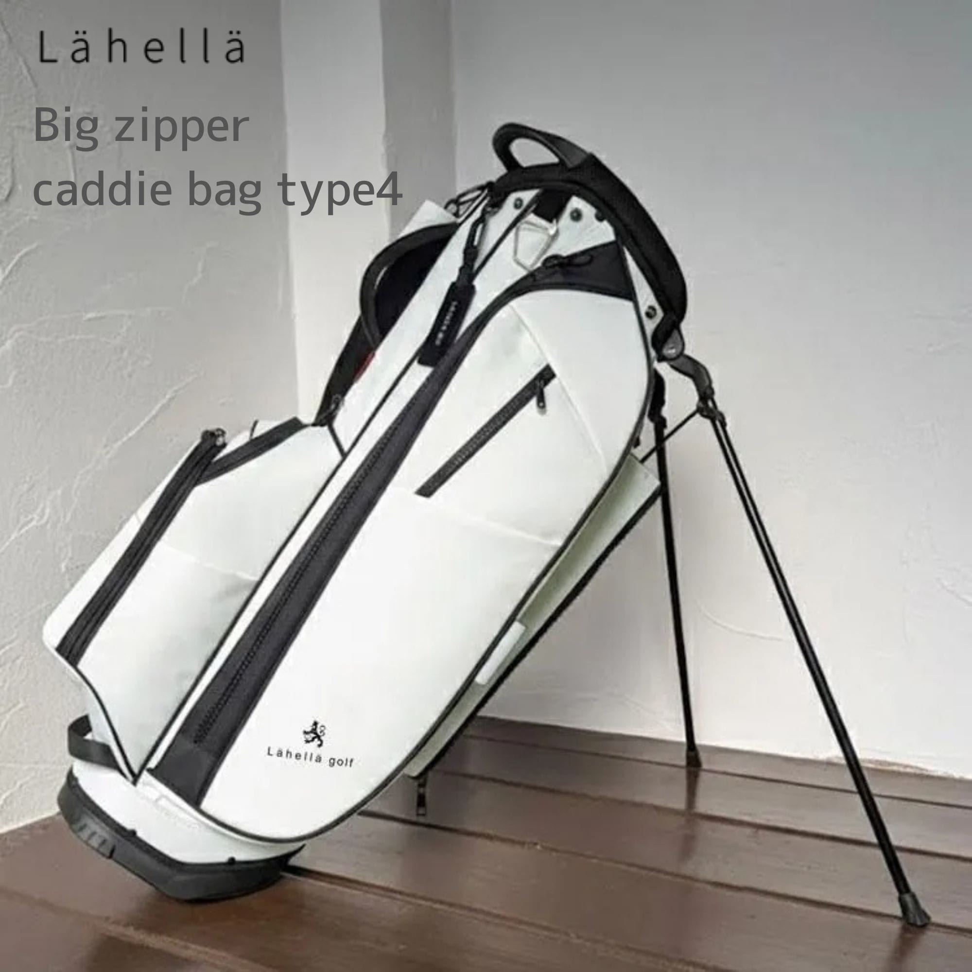Lahella ilma ja teras? Big zipper caddie bag type4 ― ラヘラゴルフ