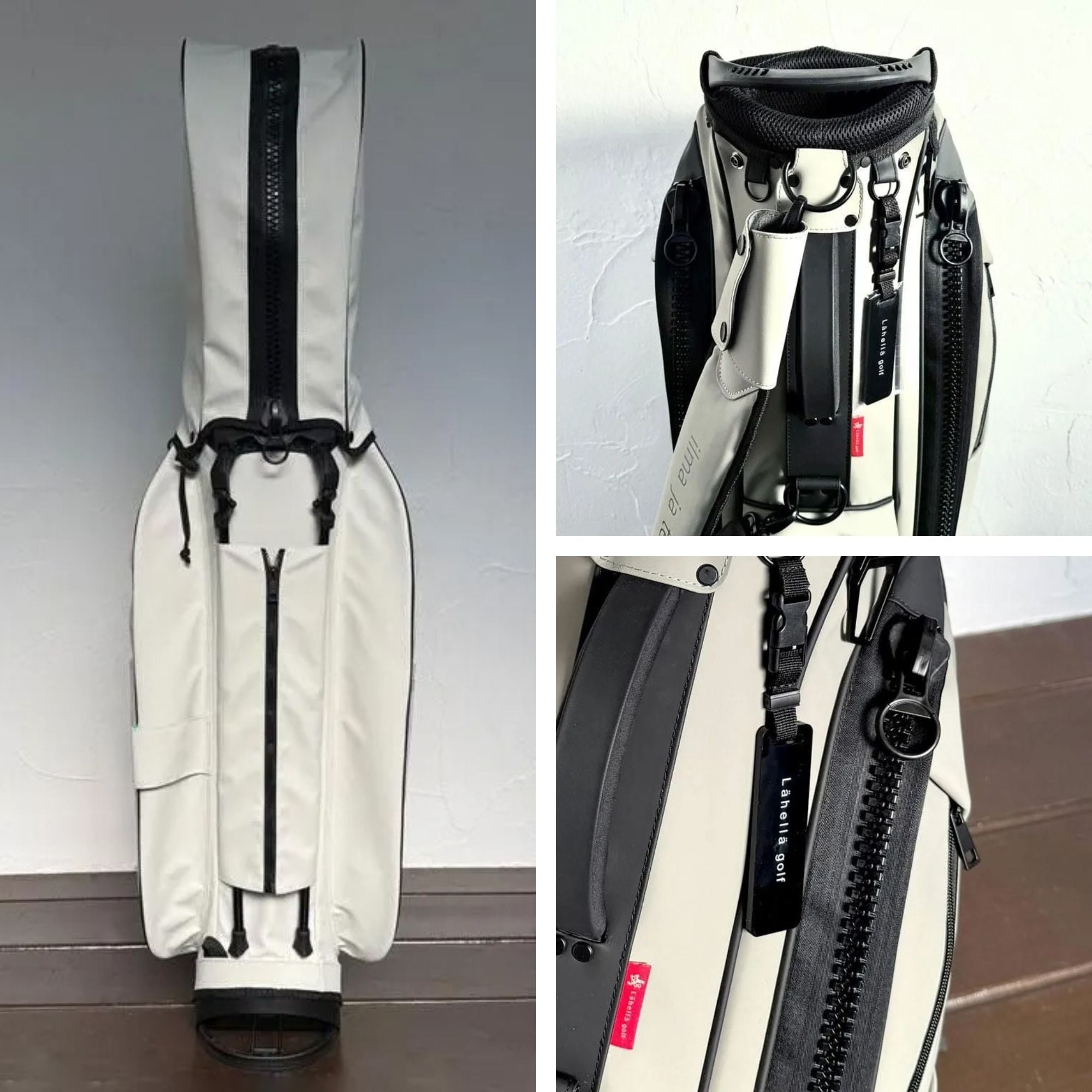 Lahella ilma ja teras? Big zipper caddie bag type4 ― ラヘラゴルフ