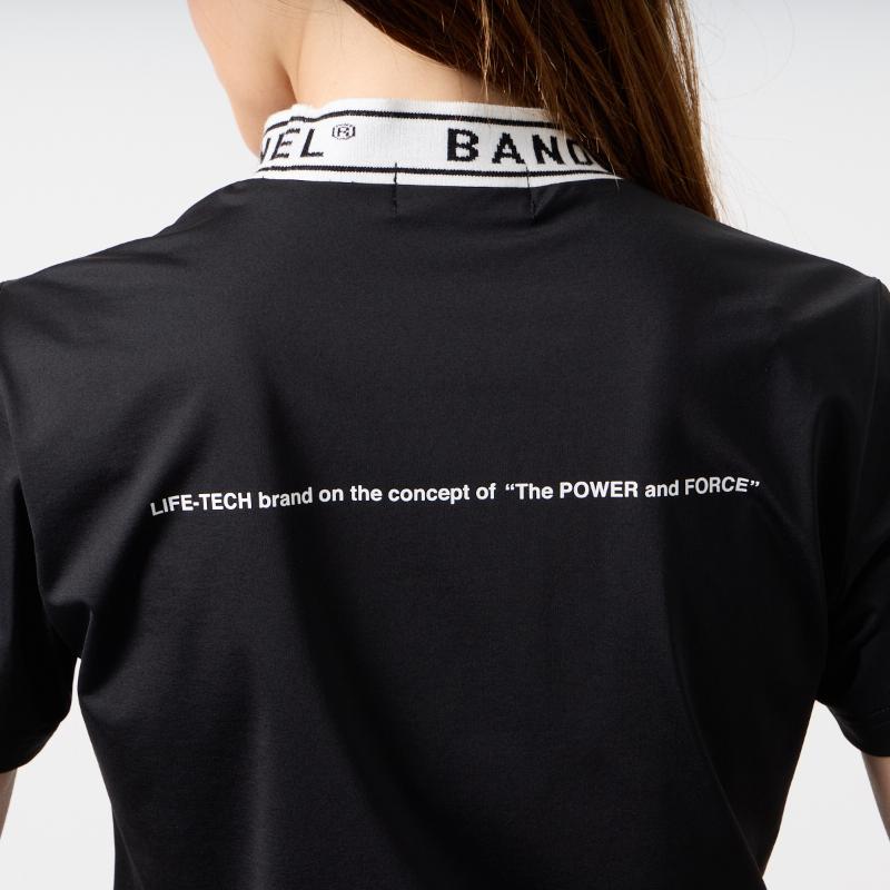 BANDEL バンデル ウィメンズ ジャガードモックネック レディース