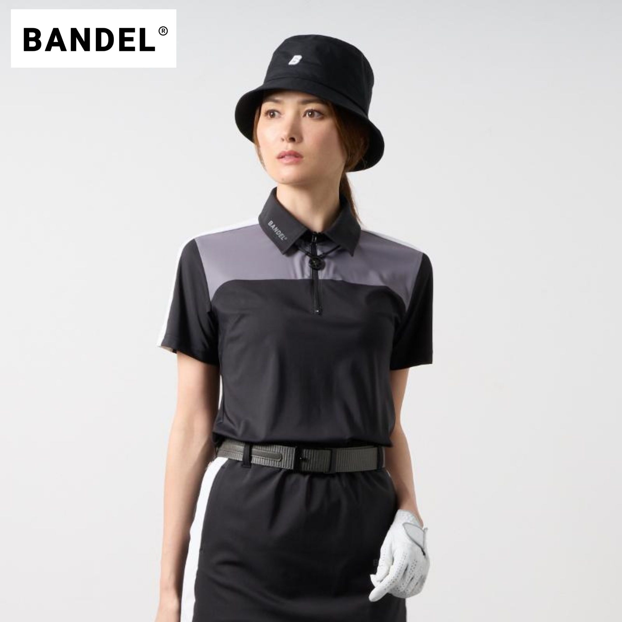 BANDEL バンデル ウィメンズ スウィッチジップポロシャツ レディース