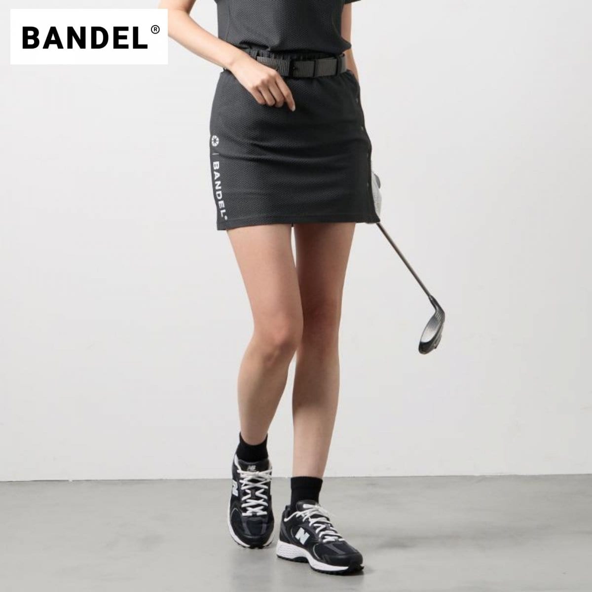 BANDEL バンデル ウィメンズ ドライワッフルストレッチタイトスカート