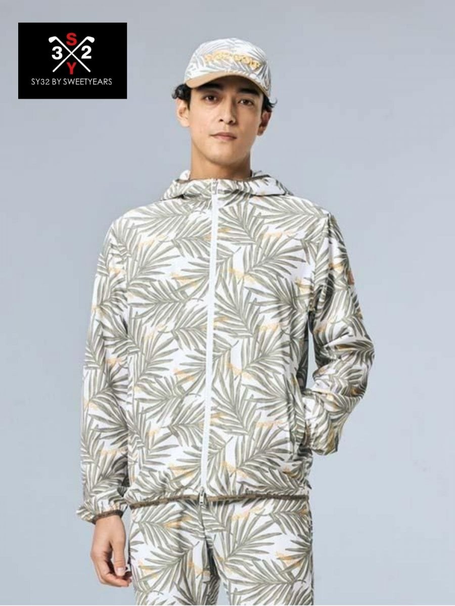 SY32 PUNCHING GRAPHIC ZIP HOODIE―エスワイサーティートゥー パンチング グラフィック ジップフーディー
