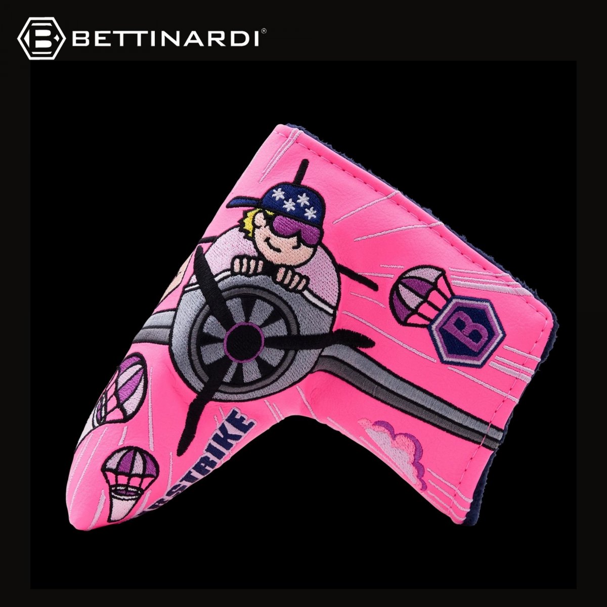 Bettinardi Skydiving Buddies Blade−ベティナルディ スカイダイビングバディズ ブレード ピン パターカバー