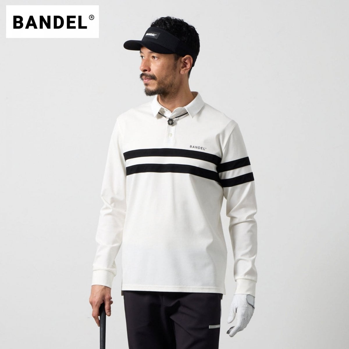 BANDEL バンデル チェストラインL/S ポロ