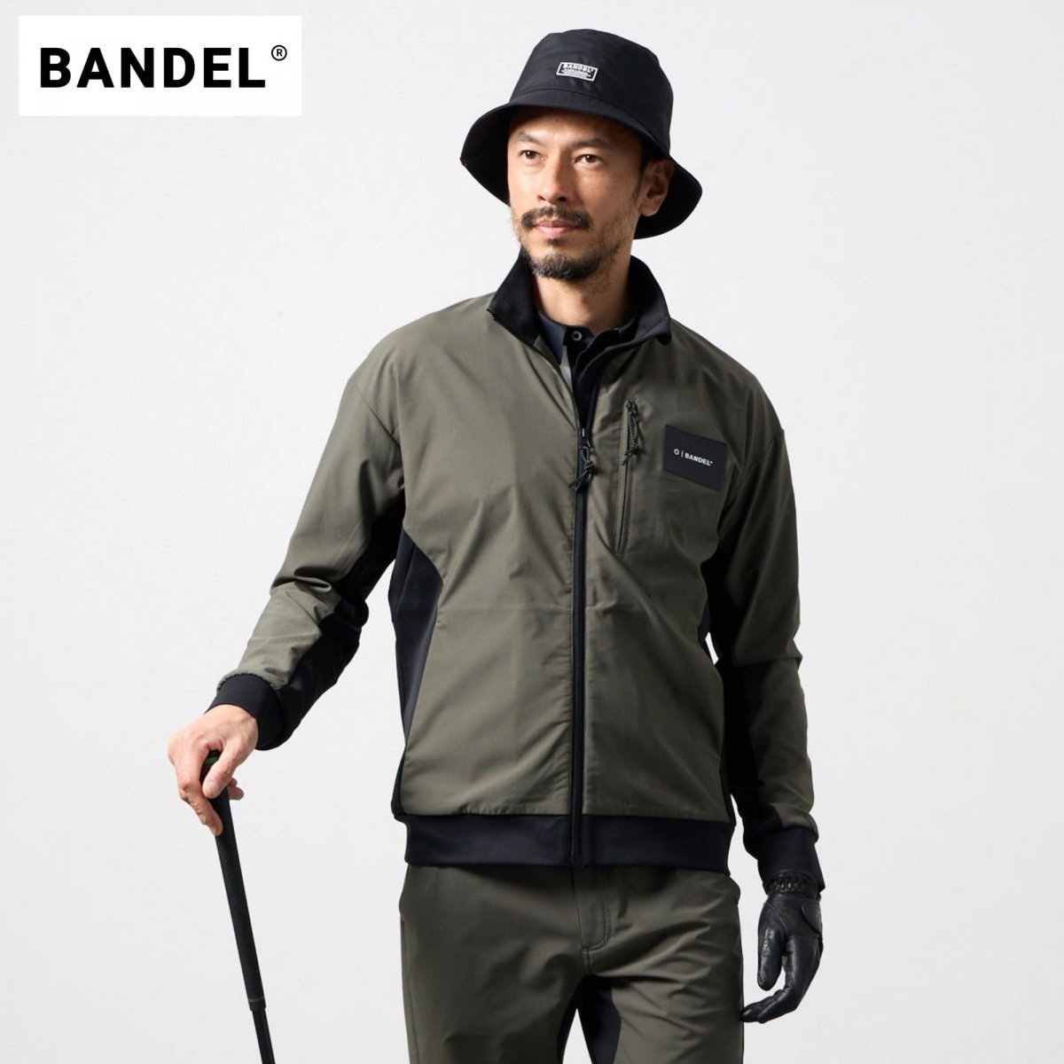 BANDEL バンデル バイカラースウィッチブルゾン