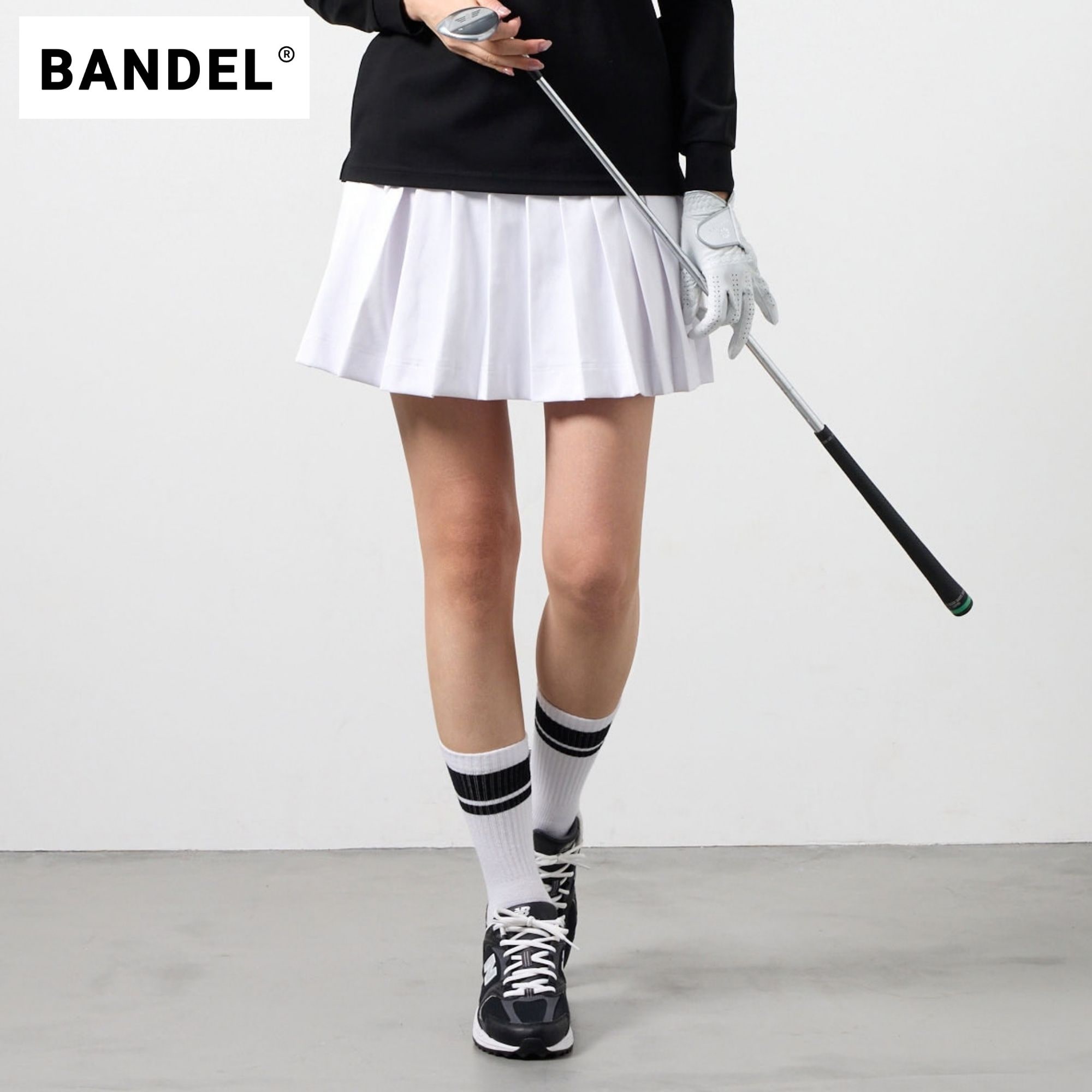 BANDEL バンデル ウィメンズ ウォームインナープリーツスカート