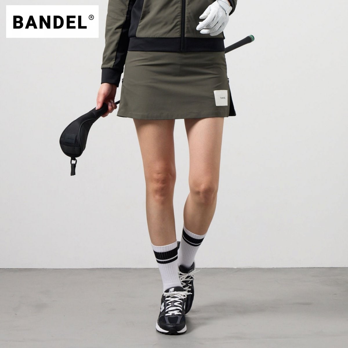 BANDEL バンデル ウィメンズ バイカラースウィッチスカート レディース