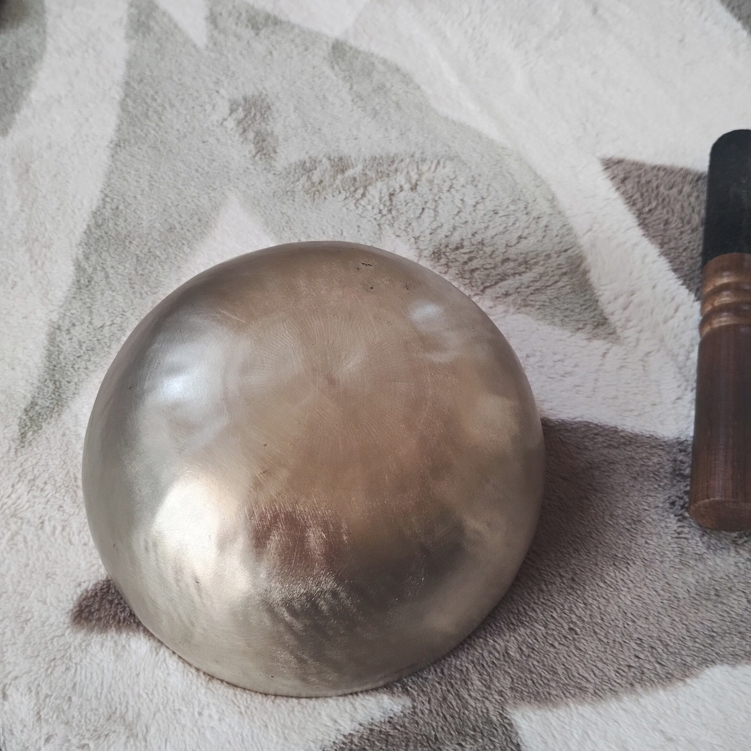 初めてのシンギングボウルセット！直径15cm A#【第6〜7チャクラ