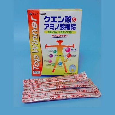 トップウィナー クエン酸補給 カルシウム ビタミンプラス 顆粒タイプ 5g×30本 スカイフード