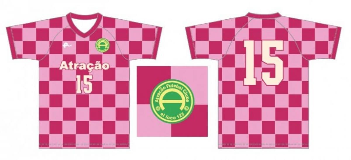 アトラソンFC　アウェイ用ユニフォームシャツ