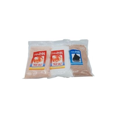 ヒマラヤ岩塩　3種セット（ピンク・ホワイト・ルビー各1個） イチオシ★カラフル岩塩