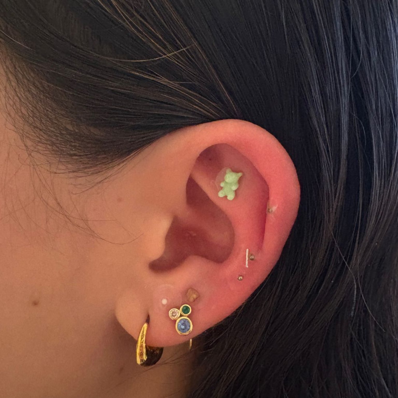 8/11　目黒住区センター（三田分室）　耳ツボジュエリー予約券　