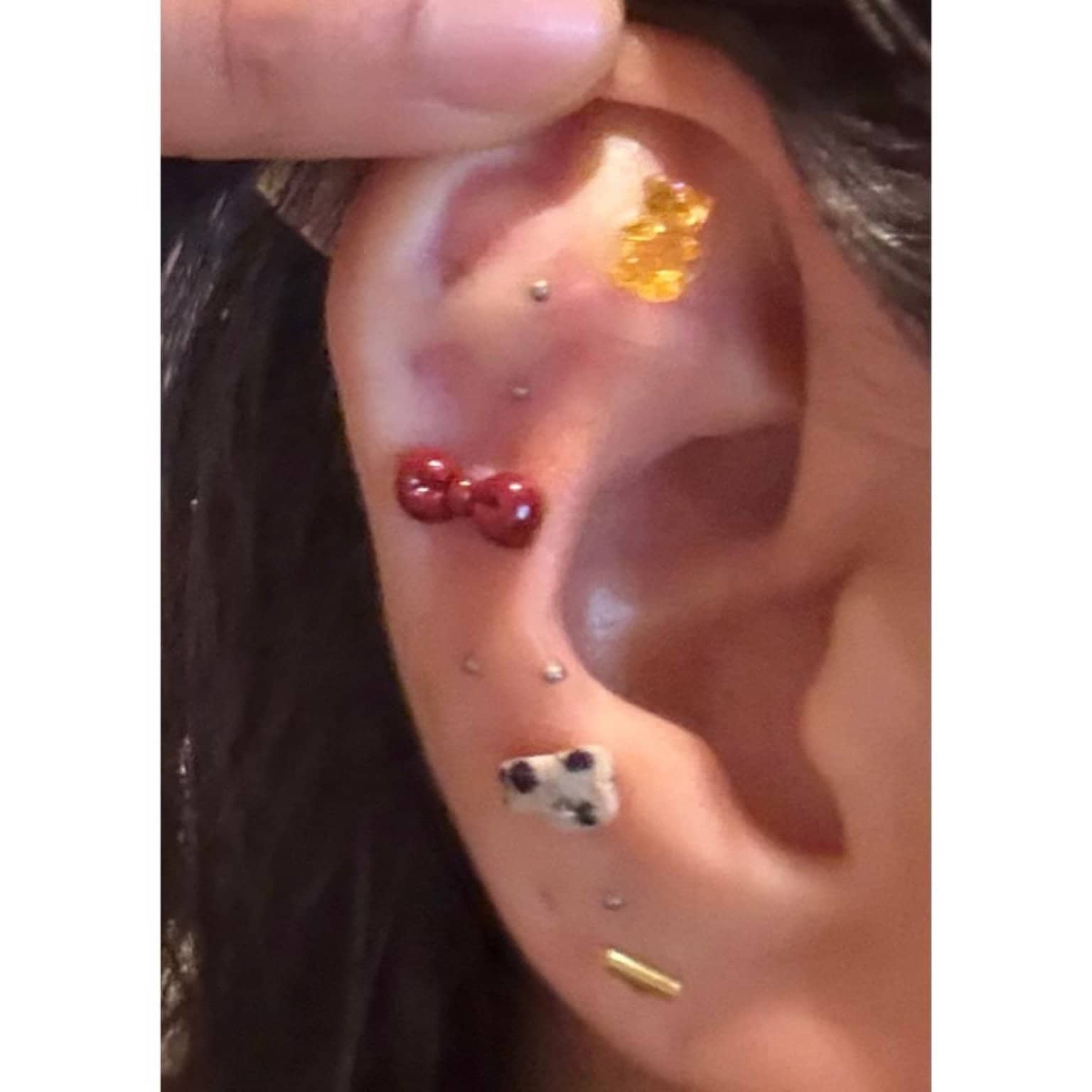 8/11　目黒住区センター（三田分室）　耳ツボジュエリー予約券　