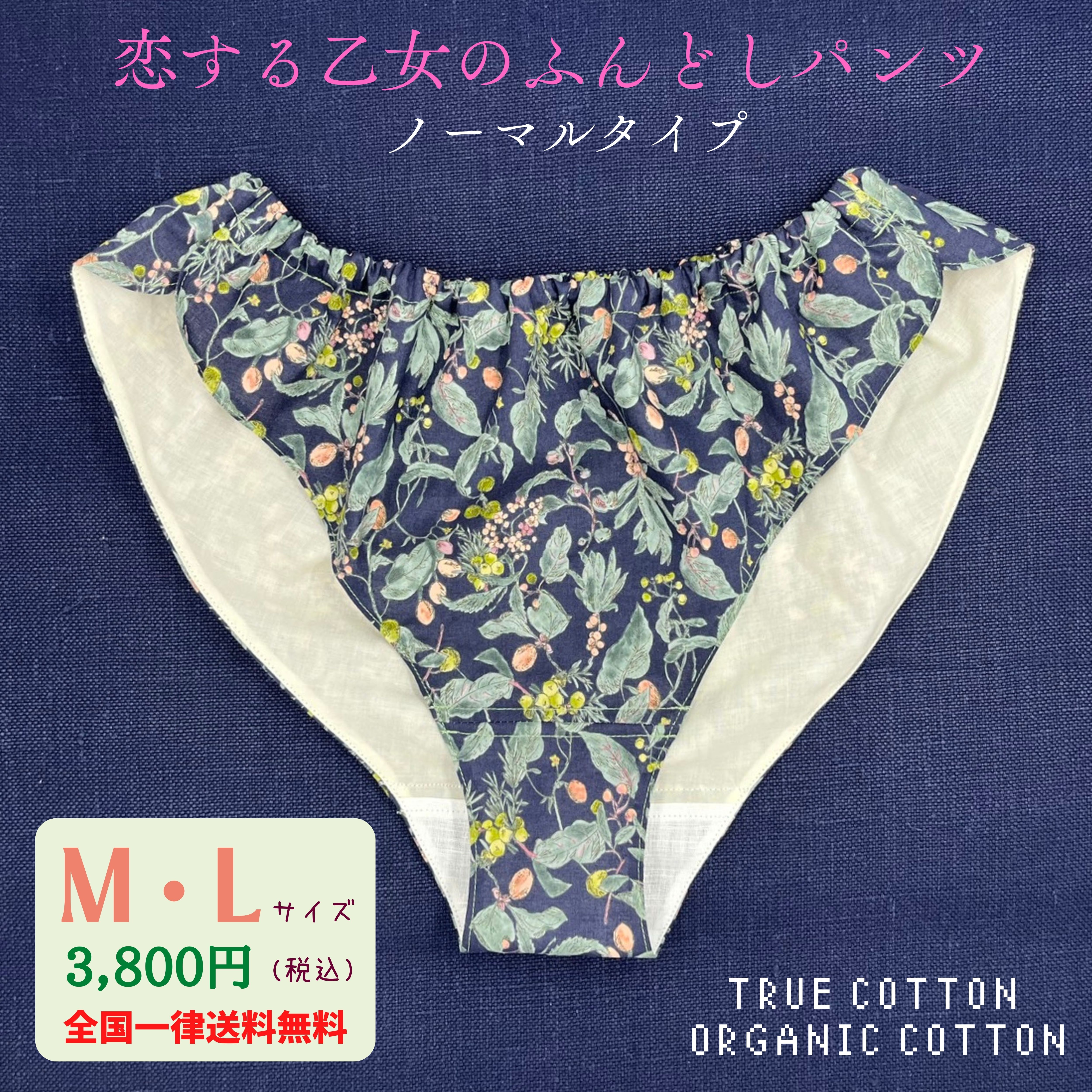 ふんどしパンツ【ノーマルタイプ】M・L 送料無料 【木の環】