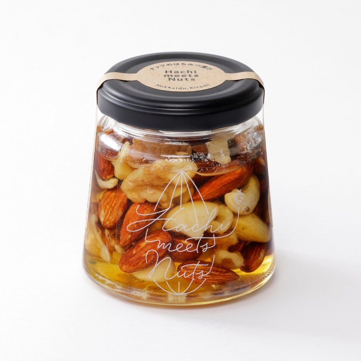 《Hachi meets nuts》ナッツのはちみつ漬け 130ｇ 北海道産 はちみつ使用