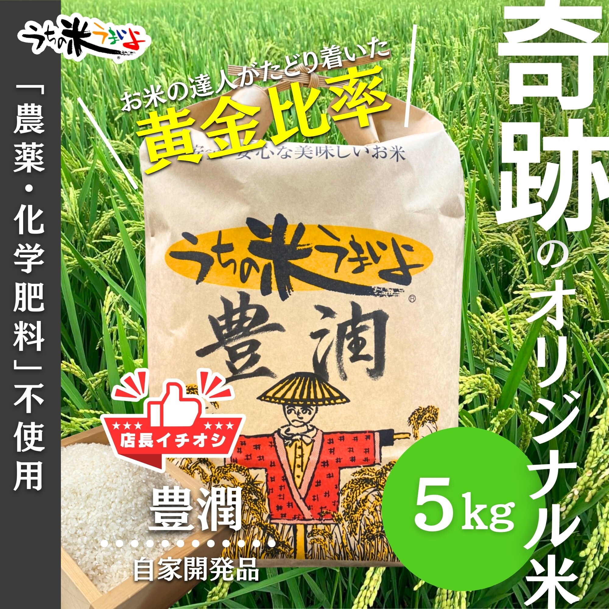 5kg 豊潤® 【当店の一押し！最高傑作】常識を変える究極の当店